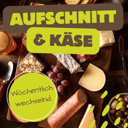 KI generiert: Das Bild zeigt eine Anordnung von Kosmetikflaschen und Cremetiegeln auf einer weißen Oberfläche, umgeben von grünen Blättern. Ein gelbes Banner mit der Aufschrift "Kosmetik" befindet sich oben im Bild.