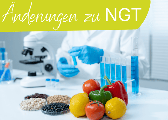 KI generiert: Das Bild zeigt einen Teller mit gebratenem Tofu, Tempeh und frischem Gemüse auf Salatblättern. Darüber steht der Schriftzug "Tofu und Tempeh".