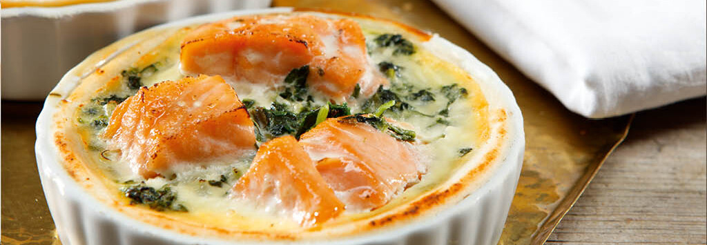 Lachs-Spinat-Quiche - Rezepte - bioLesker