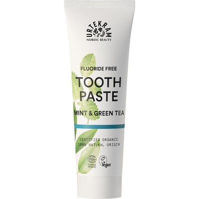 Produktfoto zu Toothpaste Mint & Green Tea Fluoride Free 75ml