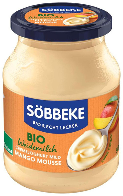 Produktfoto zu Weidemilch Cremejoghurt mild Mango Mousse 500g