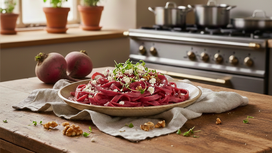 Rezeptbild für Pink Pasta One Pot