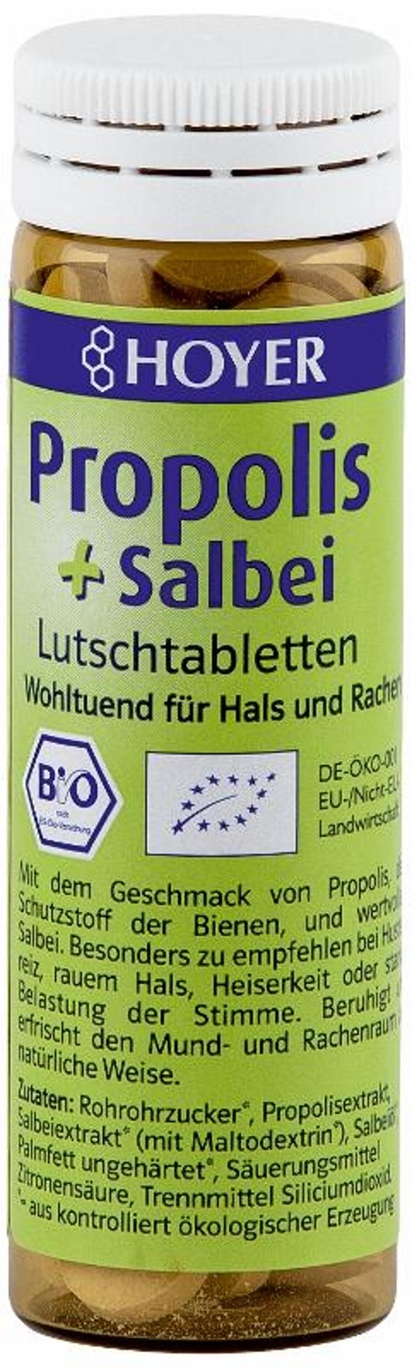 Produktfoto zu Propolis & Salbei Lutschtabletten 60 Stück