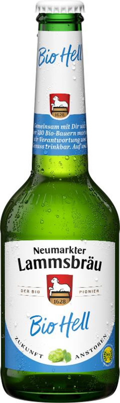 Produktfoto zu Lammsbräu Bio Hell 0,33L