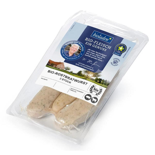 Produktfoto zu Frische Rostbratwürste 3 Stück 240g