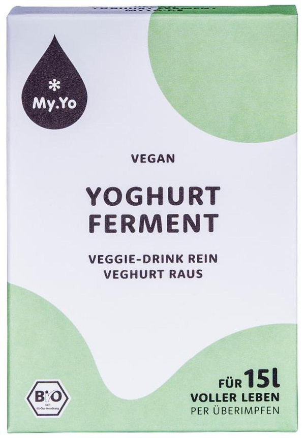 Produktfoto zu Yoghurt Ferment Vegan 3 Beutel á 5g