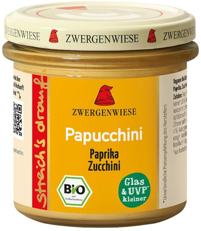 Produktfoto zu Brotaufstrich "Papucchini" Paprika Zucchini 135g