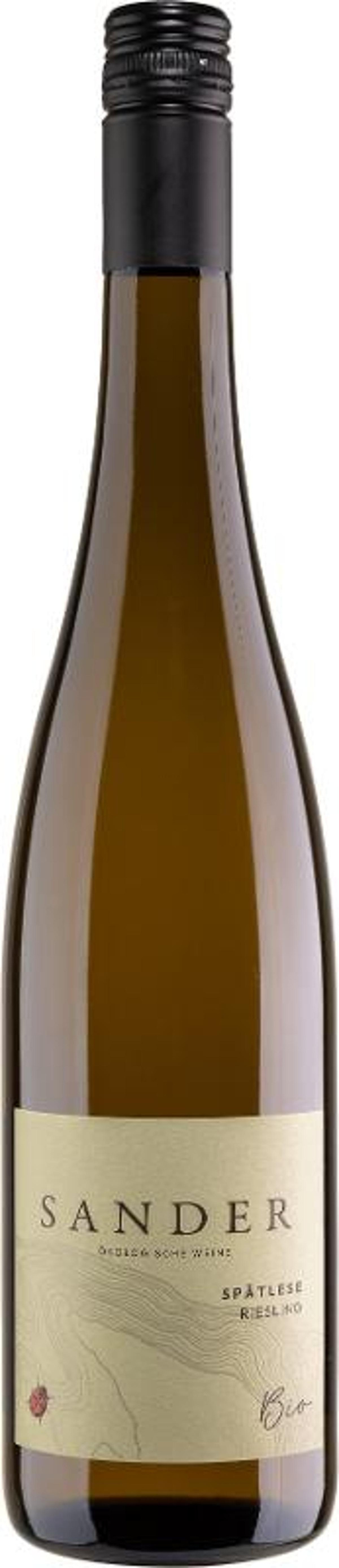 Produktfoto zu Sander - Riesling Spätlese 0,75L