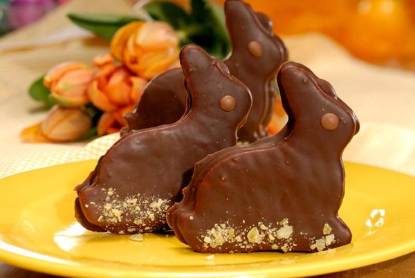 Produktfoto zu Osterhase Zartbitter