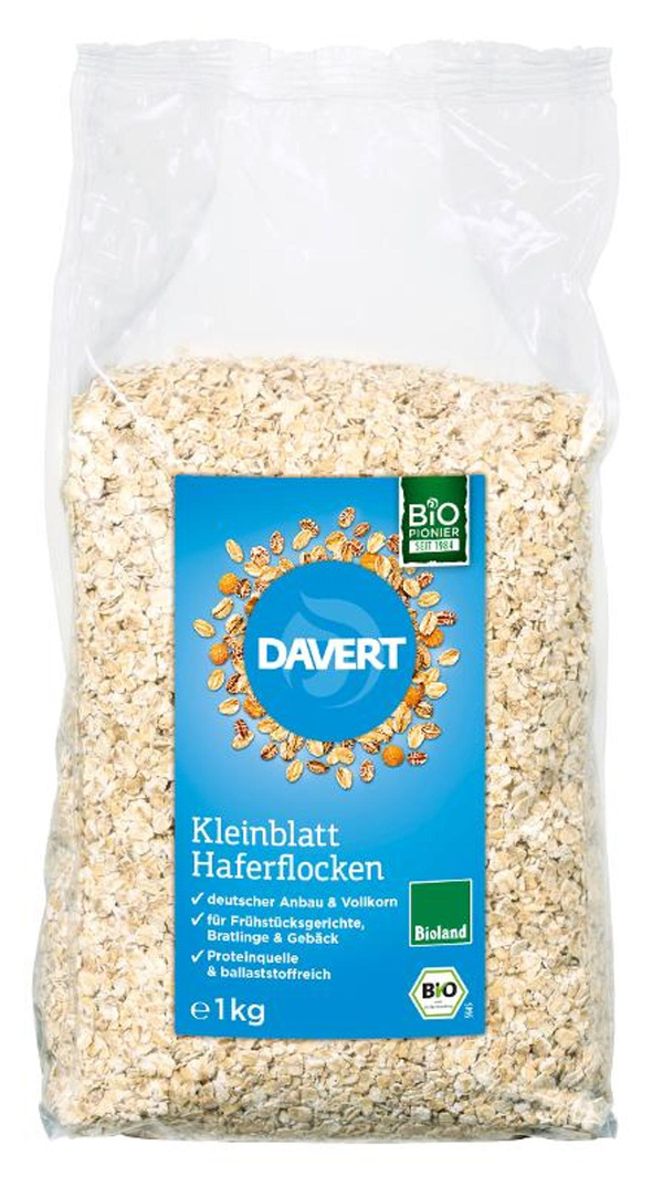 Produktfoto zu Haferflocken Kleinblatt 1kg