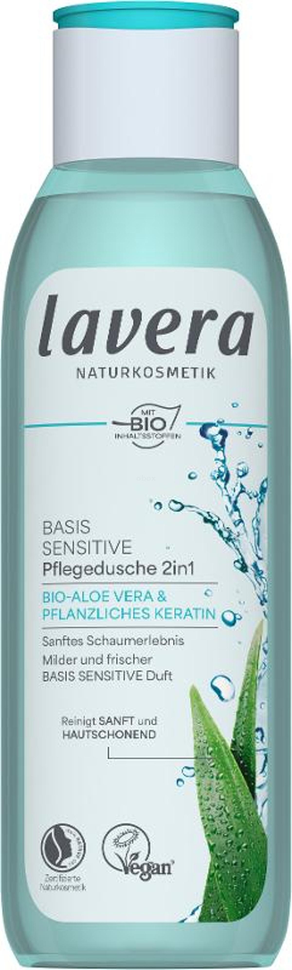 Produktfoto zu LAV basis sensitiv 2in1 Duschgel vegan
