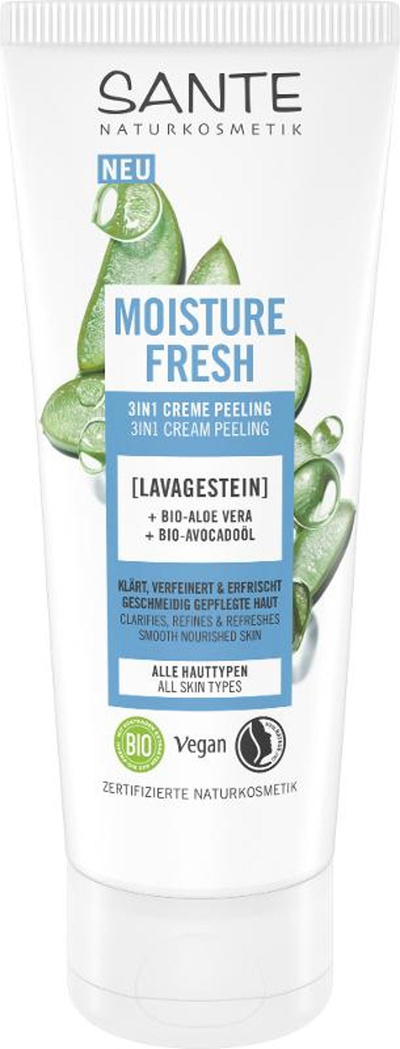 Produktfoto zu MOISTURE FRESH 3in1 Creme Peeling [Lavagestein] 100ml