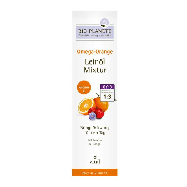 Produktfoto zu Omega Orange - Leinöl Mixtur 100ml
