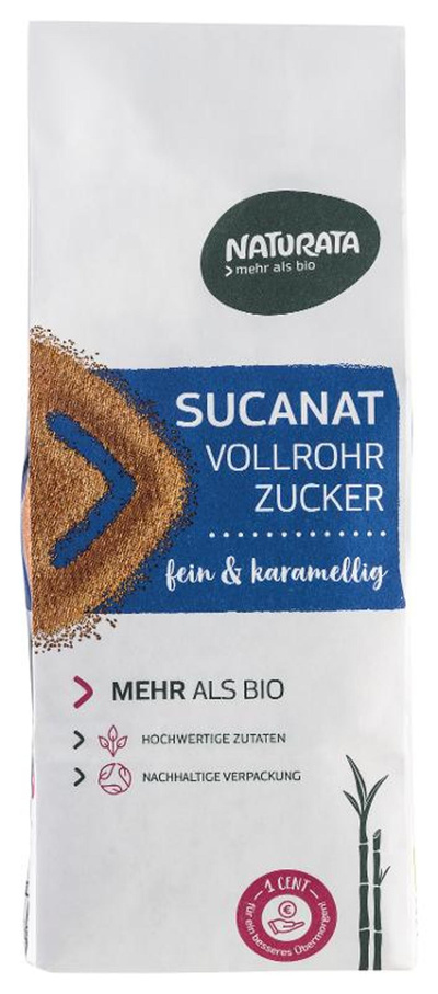 Produktfoto zu Sucanat Vollrohrzucker 400g
