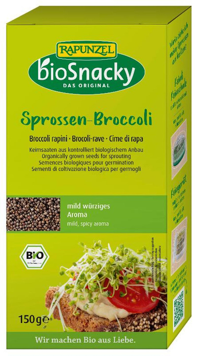 Produktfoto zu Sprossen-Broccoli bioSnacky 150g
