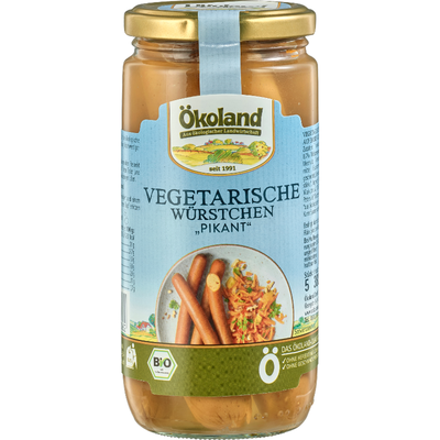 Produktfoto zu Vegetarische Würstchen "pikant" 380g
