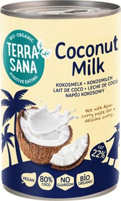 Produktfoto zu Kokosmilch 22% Fett 400ml