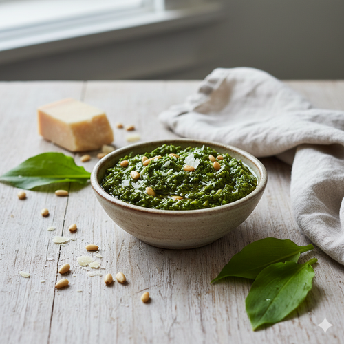 Rezeptbild für Bärlauch-Pesto