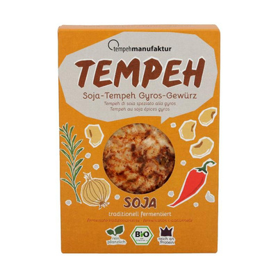 Produktfoto zu Soja-Tempeh mit Gyros-Gewürz 200g