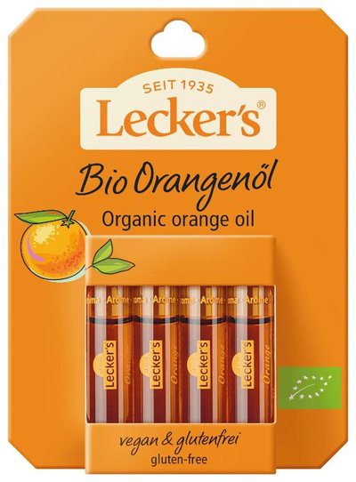 Produktfoto zu Orangenöl zum backen 4x2ml