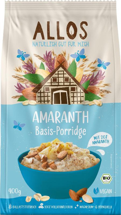 Produktfoto zu Amaranth Basis-Porridge 400g
