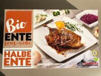 Produktfoto zu Halbe Ente vorgegart im Sous-Vide ca. 900g