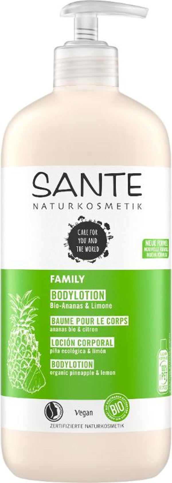 Produktfoto zu FAMILY Bodylotion Ananas & Limone 500ml