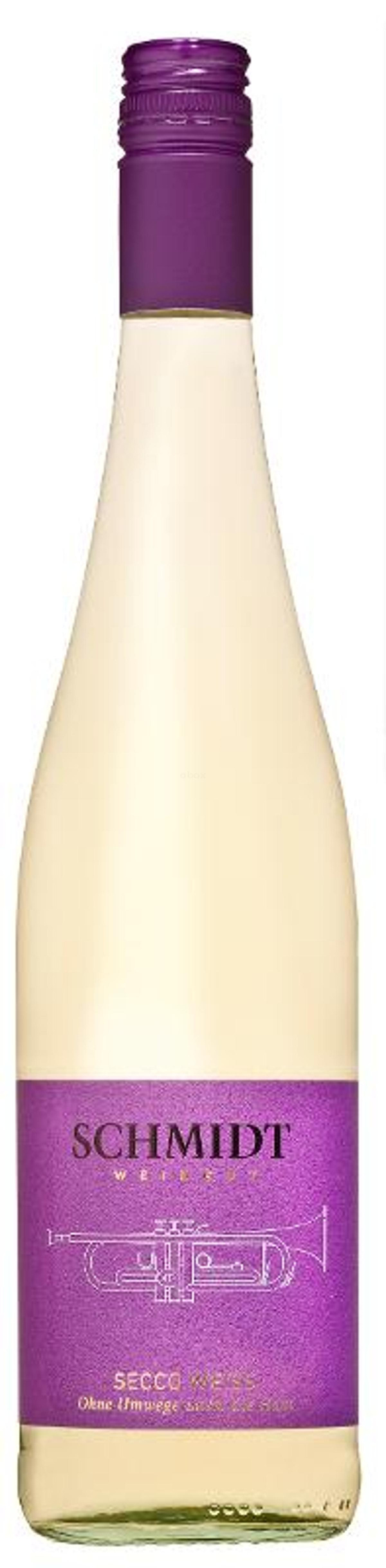 Produktfoto zu Schmidt SECCO WEISS trocken 0,75L