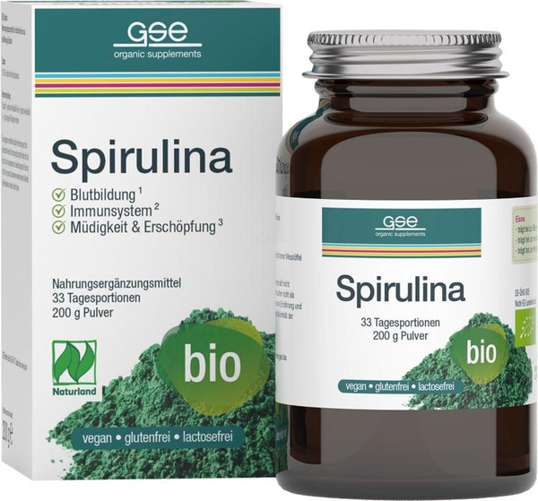 Produktfoto zu Spirulina-Pulver 200g