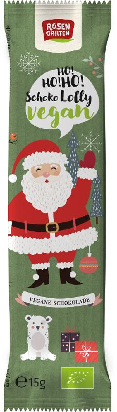 Produktfoto zu Nikolaus Schoko-Lolly vegan 15g