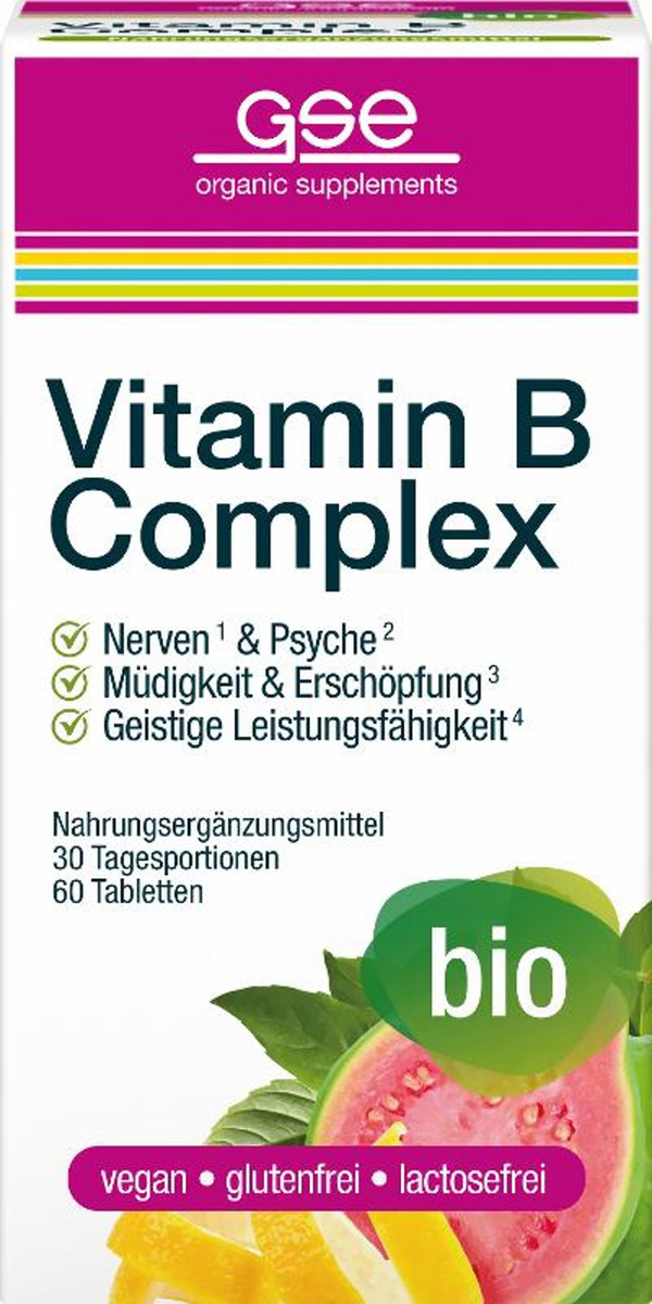 Produktfoto zu Vitamin B Complex 60 Tabletten