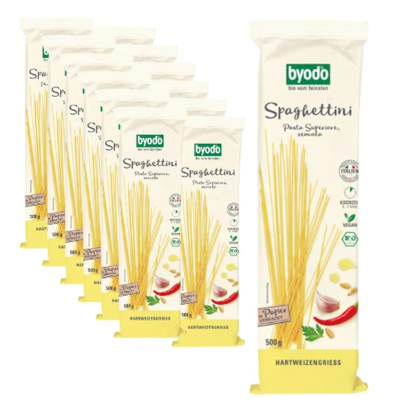 Produktfoto zu Spaghettini semola 12x500g
