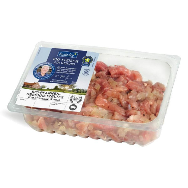 Produktfoto zu Pfannengeschnetzeltes Gyros 300g