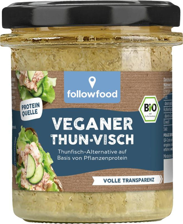 Produktfoto zu veganer ThunVisch 180g