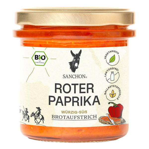 Produktfoto zu Brotaufstrich Roter Paprika 150g