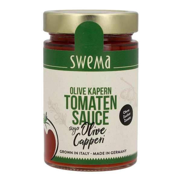 Produktfoto zu Tomatensauce Olive Kapern 300g