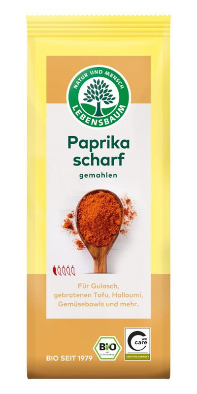 Produktfoto zu Paprika scharf gemahlen 50g