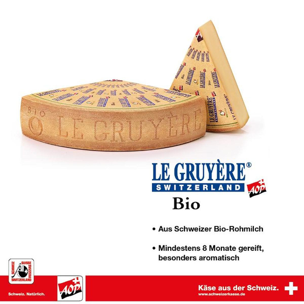 Produktfoto zu Schweizer Gruyére 8 Monate gereift