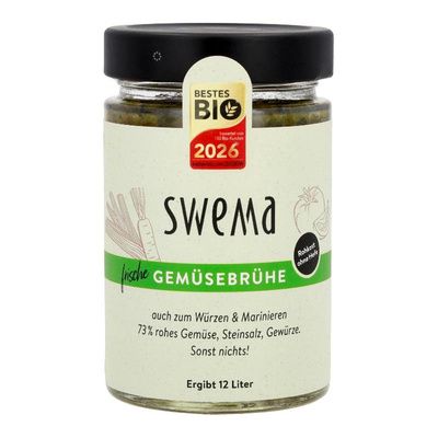 Produktfoto zu Gemüsebrühe roh und hefefrei 320g