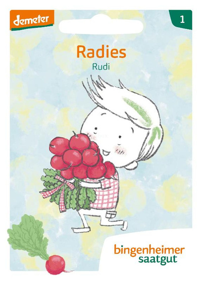 Produktfoto zu Saatgut Radies "Rudi"