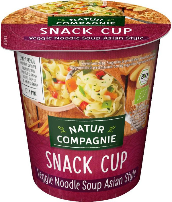 Produktfoto zu Snack Cup Veggie Noodle Soup Asian Style