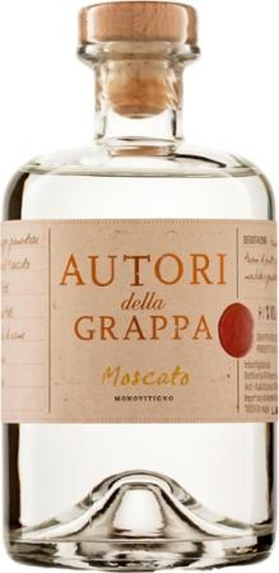 Produktfoto zu Autori della Grappa Moscato 0,5L