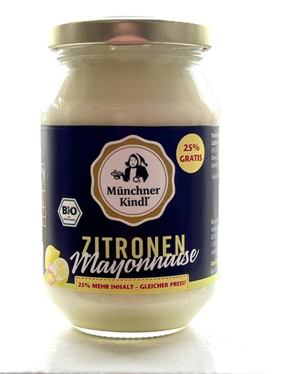 Produktfoto zu Zitronen-Mayonnaise 200ml