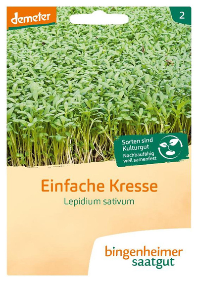 Produktfoto zu Saatgut "Einfache Kresse"