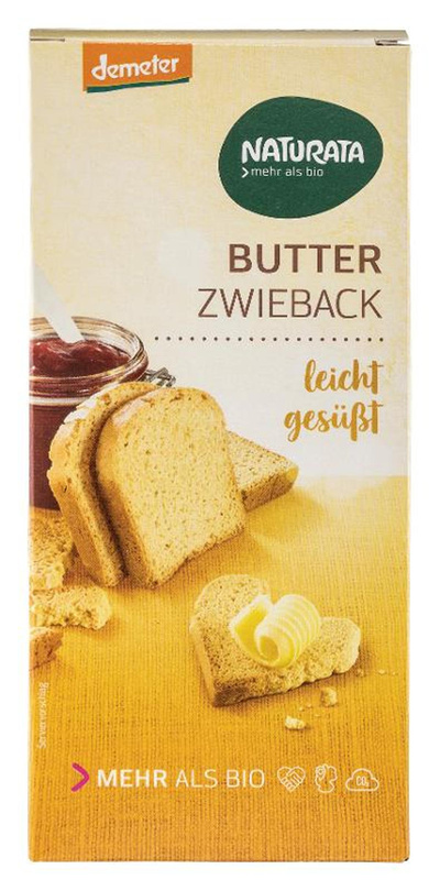 Produktfoto zu Butter-Zwieback leicht gesüßt 150g
