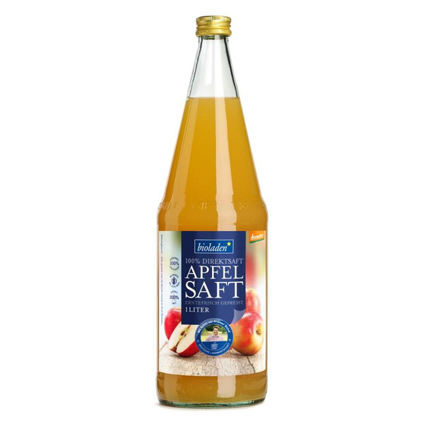 Produktfoto zu Apfelsaft naturtrüb 1L