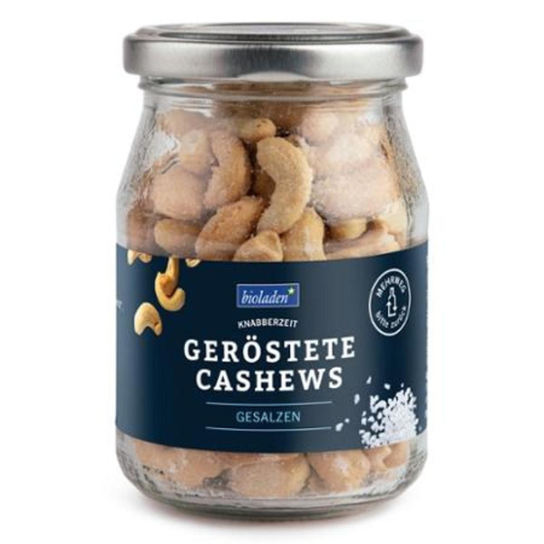 Produktfoto zu Cashews geröstet gesalzen 140 g
