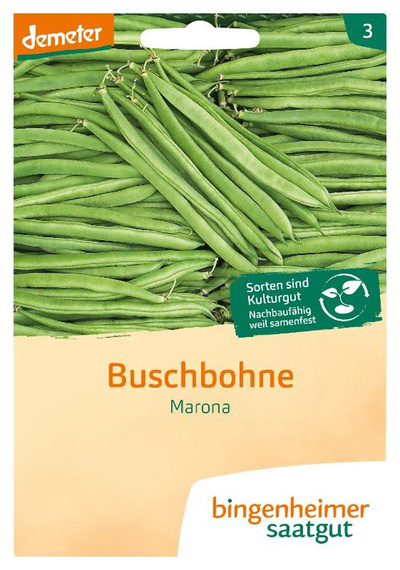 Produktfoto zu Saatgut Buschbone Marona
