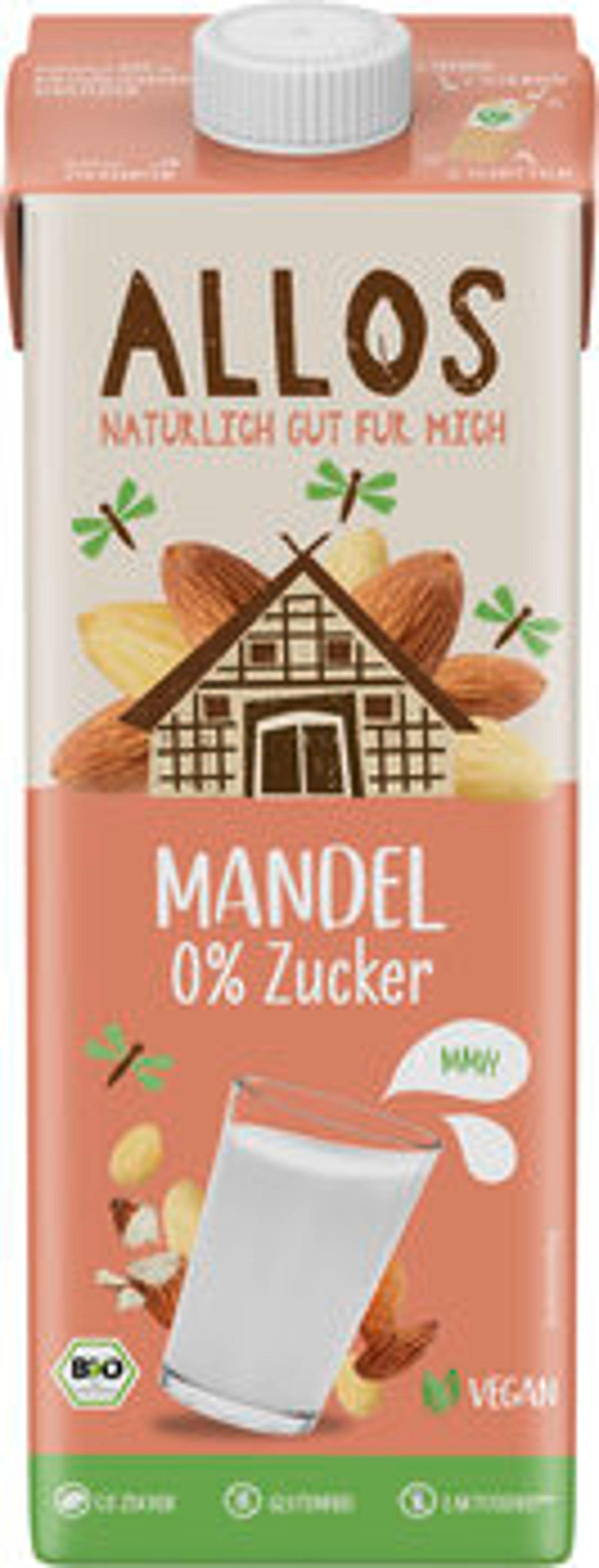 Produktfoto zu ALLOS Mandel Drink Naturell
