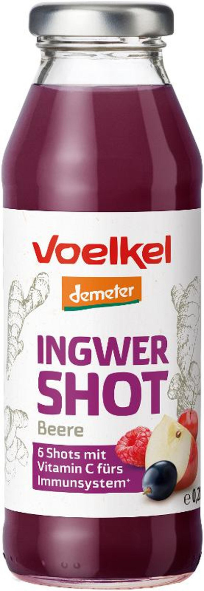Produktfoto zu Ingwer Shot Beere 280ml